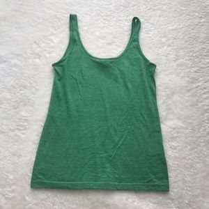 Topshop | green tank